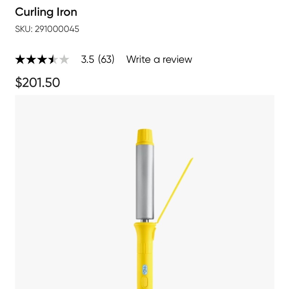 Dry Bar rotating curling iron